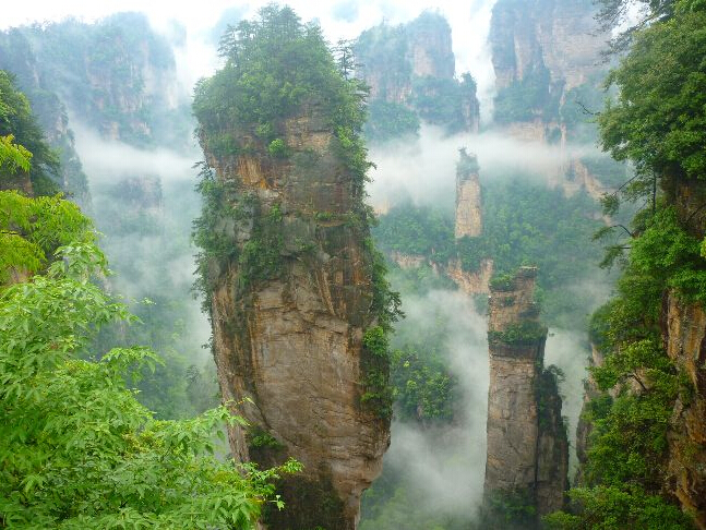 長沙、韶山、張家界、鳳凰古城、芙蓉鎮、天門